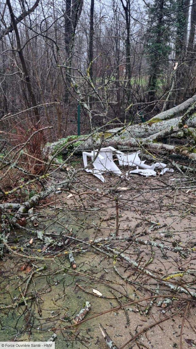 L'Est des Vosges balayées par un vent puissant : des dégâts à l'Unité de Vie Protégée aux Charmes