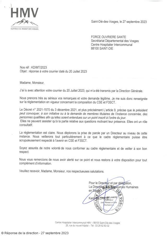 L'importance de la transparence et de la réglementation dans les instances trimestrielles de santé des HMV