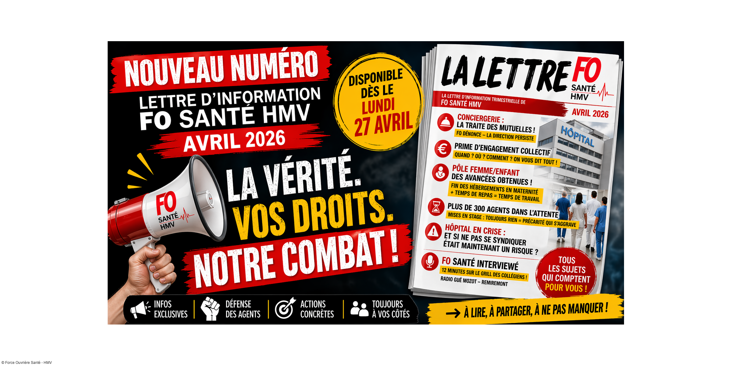 HMV : la lettre d'avril 2026 qui dérange, qui informe… et qui ne laisse rien passer