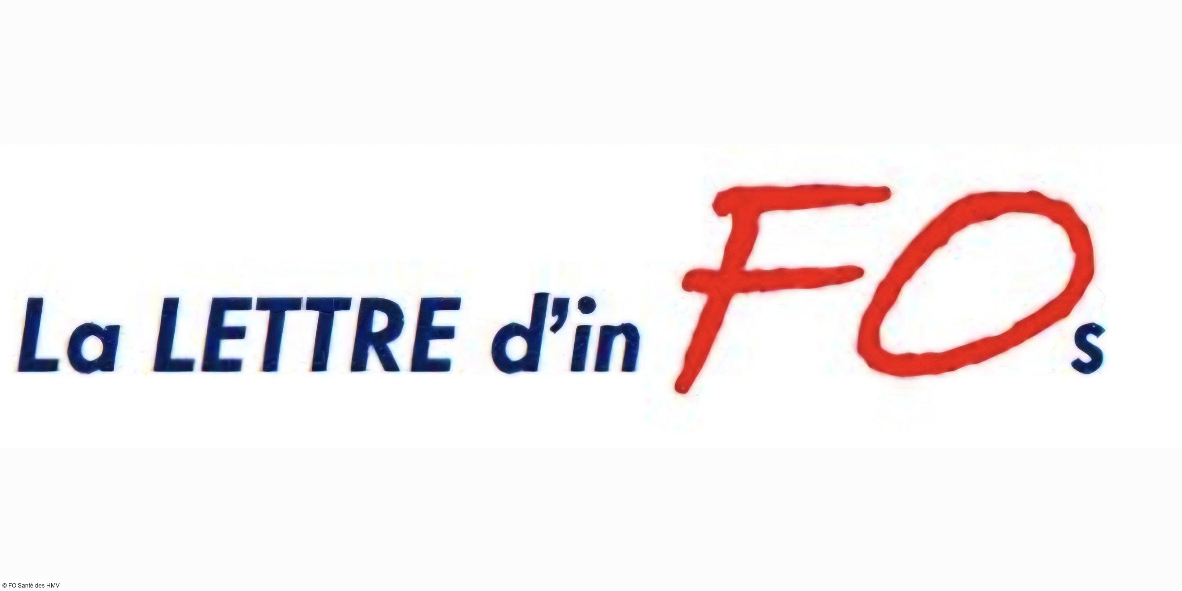 Lettre d'inFOs syndicale n°2 – 2025 : FO Santé HMV, au cœur du terrain !