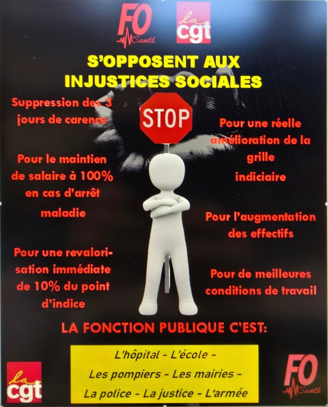 Mobilisation du 5 décembre 2024 : Tous unis pour défendre la fonction publique !