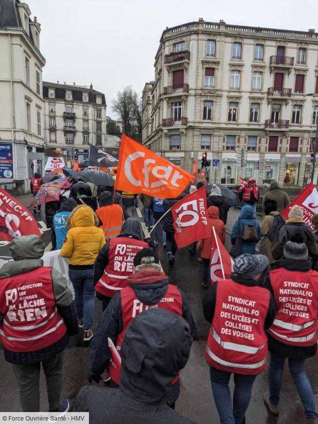 Mobilisation syndicale : une journée de lutte sous le signe de l’unité et de la détermination