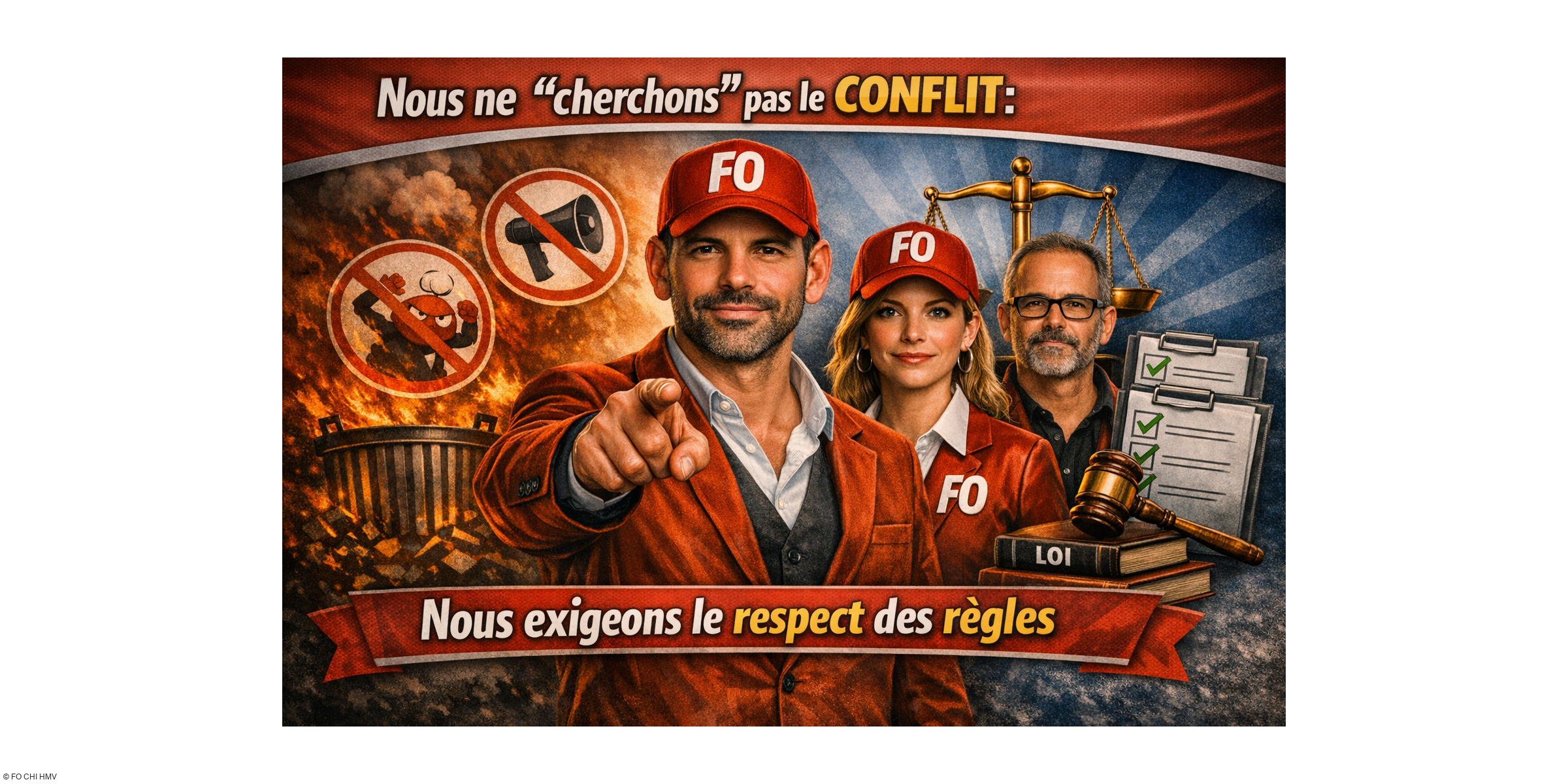Nous ne “cherchons” pas le conflit : nous exigeons le respect des règles