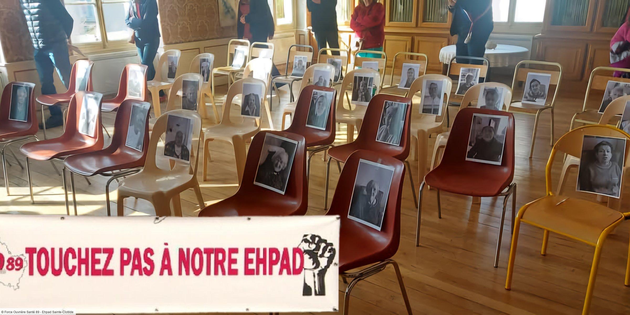 Non à la fermeture de l’EHPAD Sainte-Clotilde à Coulanges-sur-Yonne : FO Santé Vosges solidaire de la lutte !