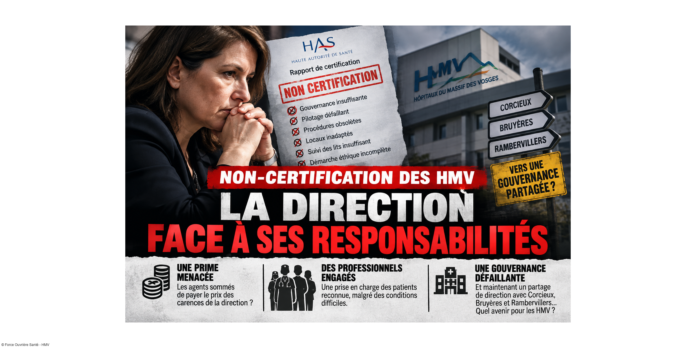 NON-CERTIFICATION : LA DIRECTION VEUT-ELLE FAIRE PAYER SES CARENCES AUX AGENTS ?