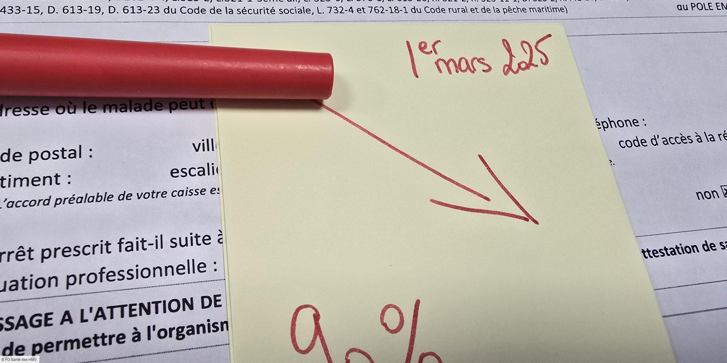 Nouvelle attaque contre les droits des fonctionnaires : baisse de l’indemnisation des arrêts maladie dès mars 2025