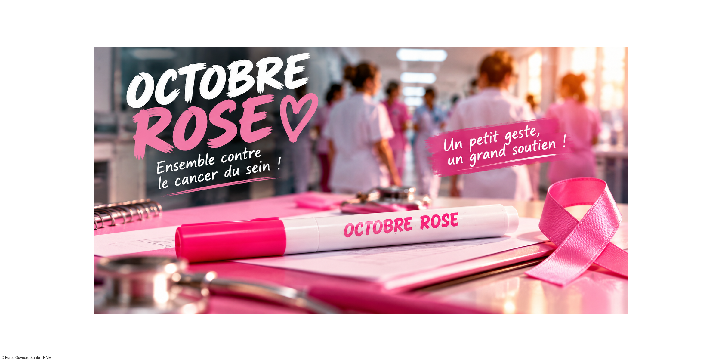 Octobre Rose : les feutres roses arrivent aux HMV !
