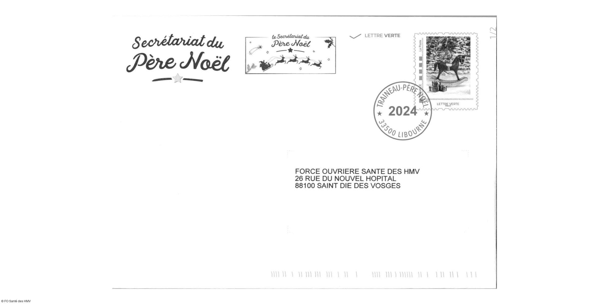 Le Père Noël a répondu à notre courrier !