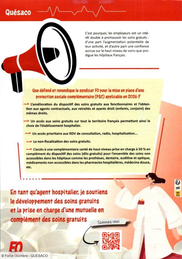 Pétition Nationale: Accès gratuits aux soins gratuits pour les agents de la fonction publique hospitalière