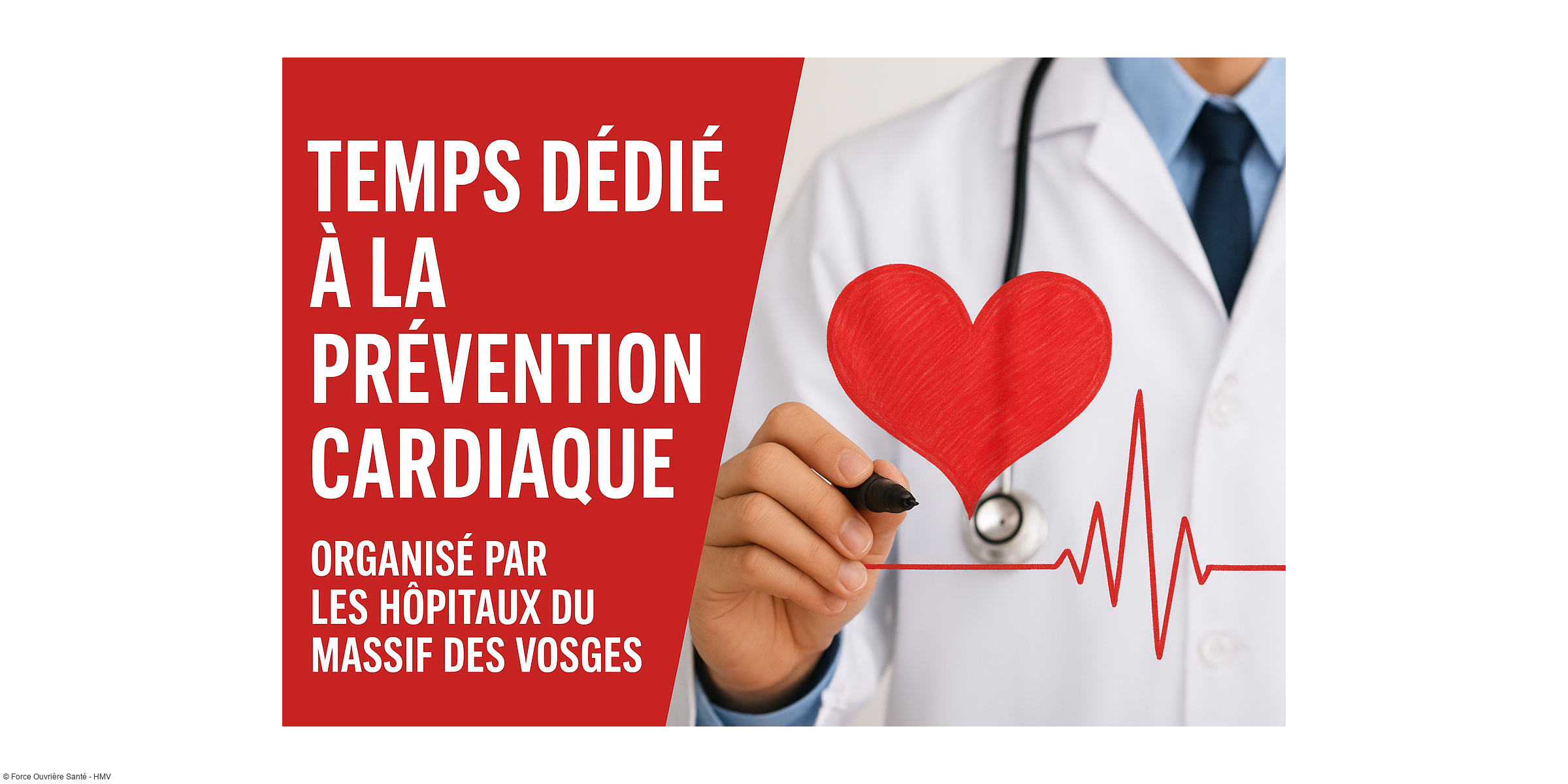 Prévention cardiaque : les Hôpitaux du Massif des Vosges au rendez-vous de la santé