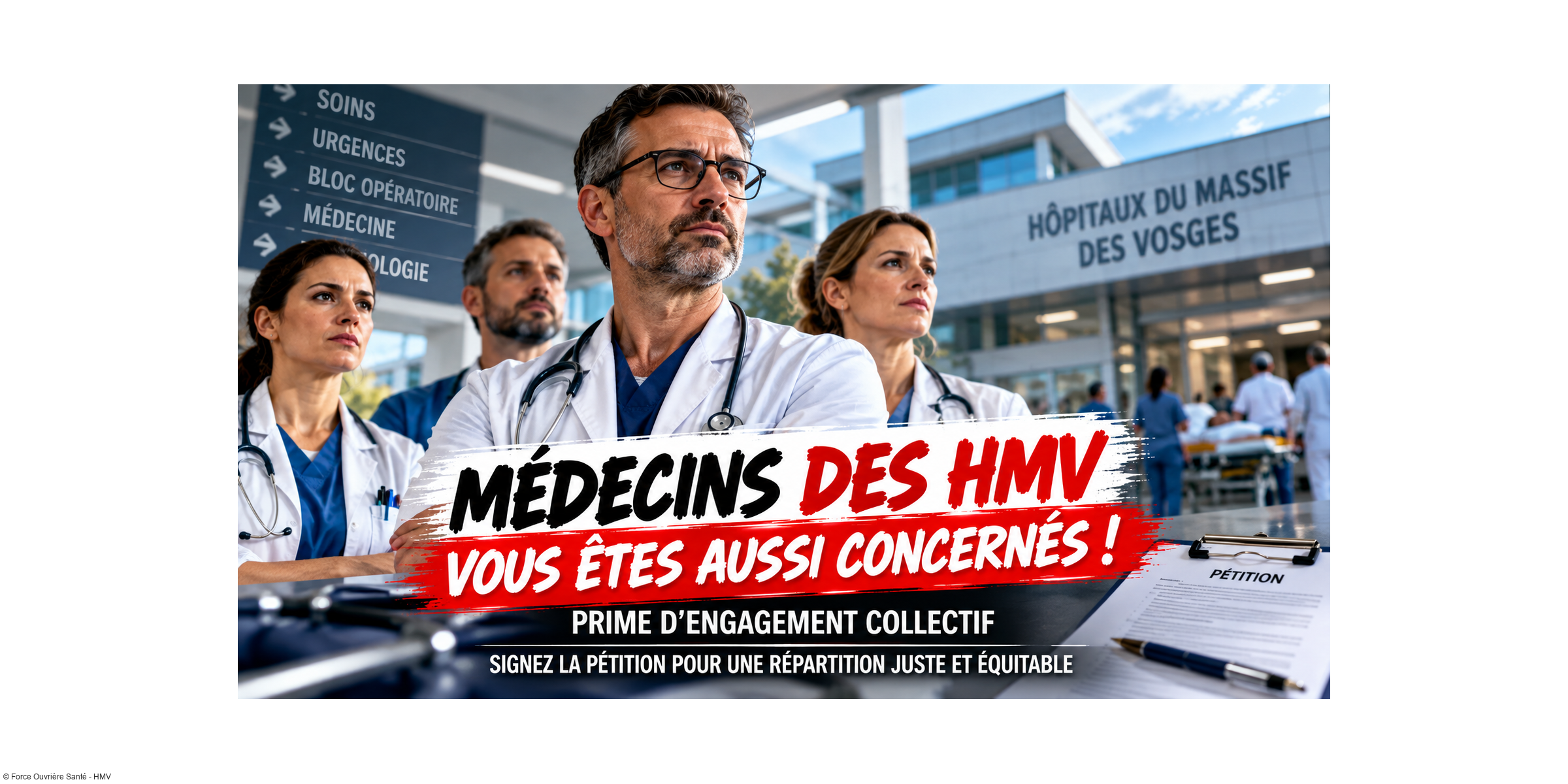 Prime d'engagement collectif aux HMV : médecins, votre voix compte aussi !