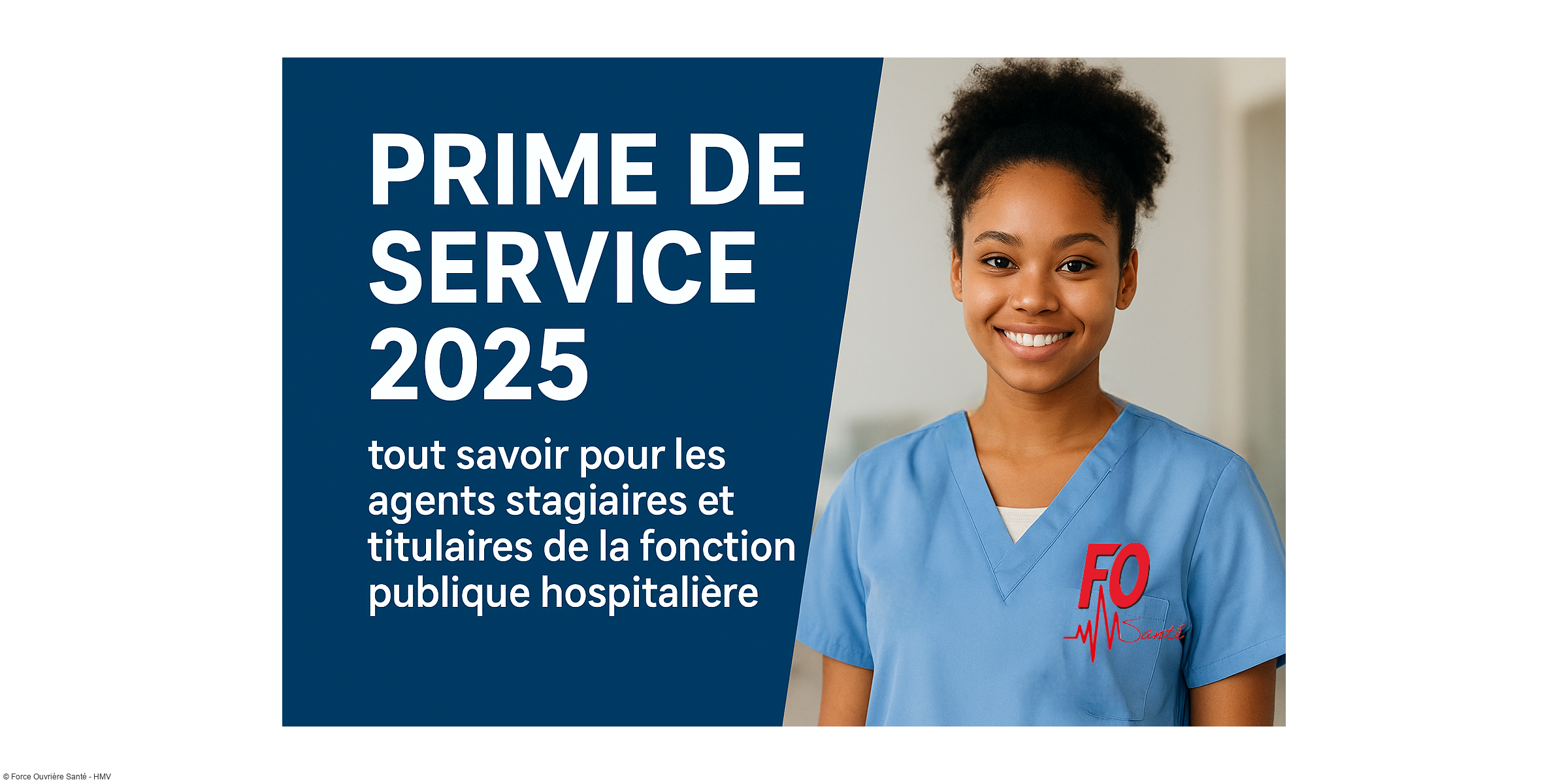 Prime de service 2025 : tout savoir pour les agents stagiaires et titulaires de la fonction publique hospitalière