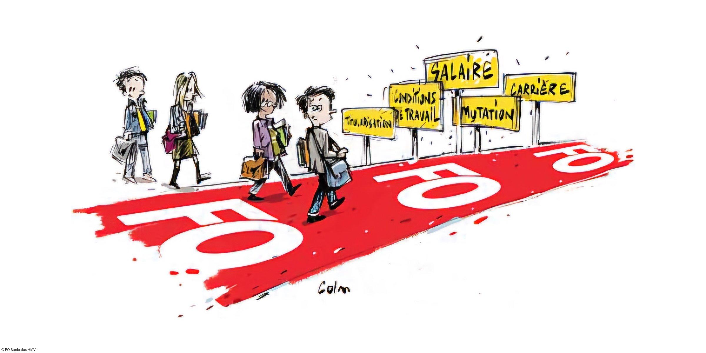 Rappel de la réglementation sur le passage des représentants syndicaux dans la Fonction Publique Hospitalière