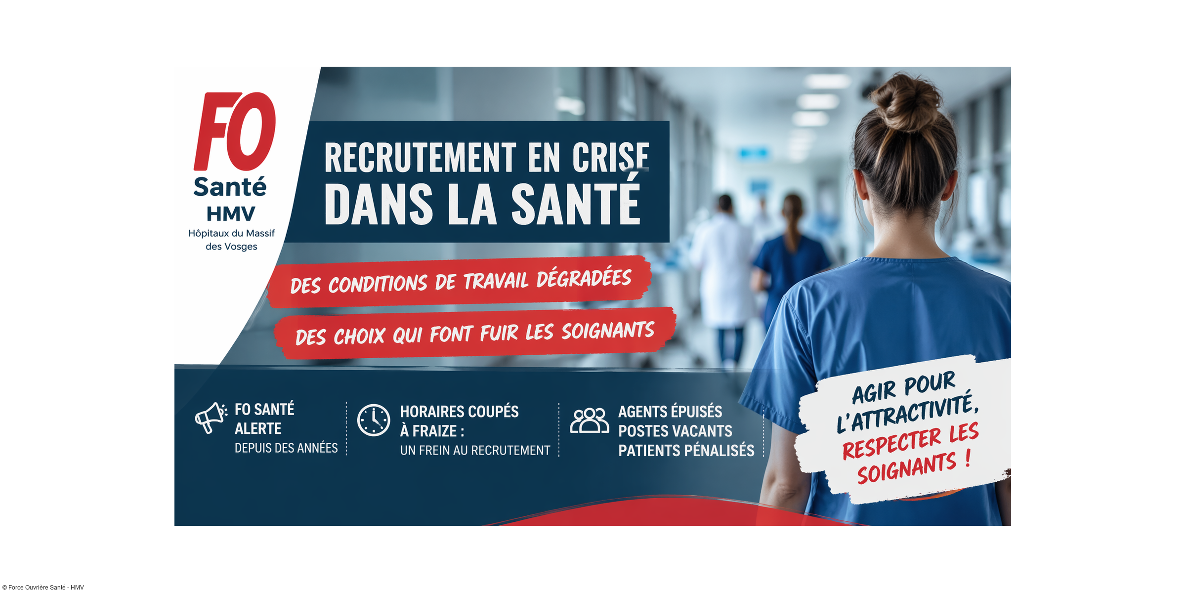 Santé : ça recrute… mais personne ne veut venir