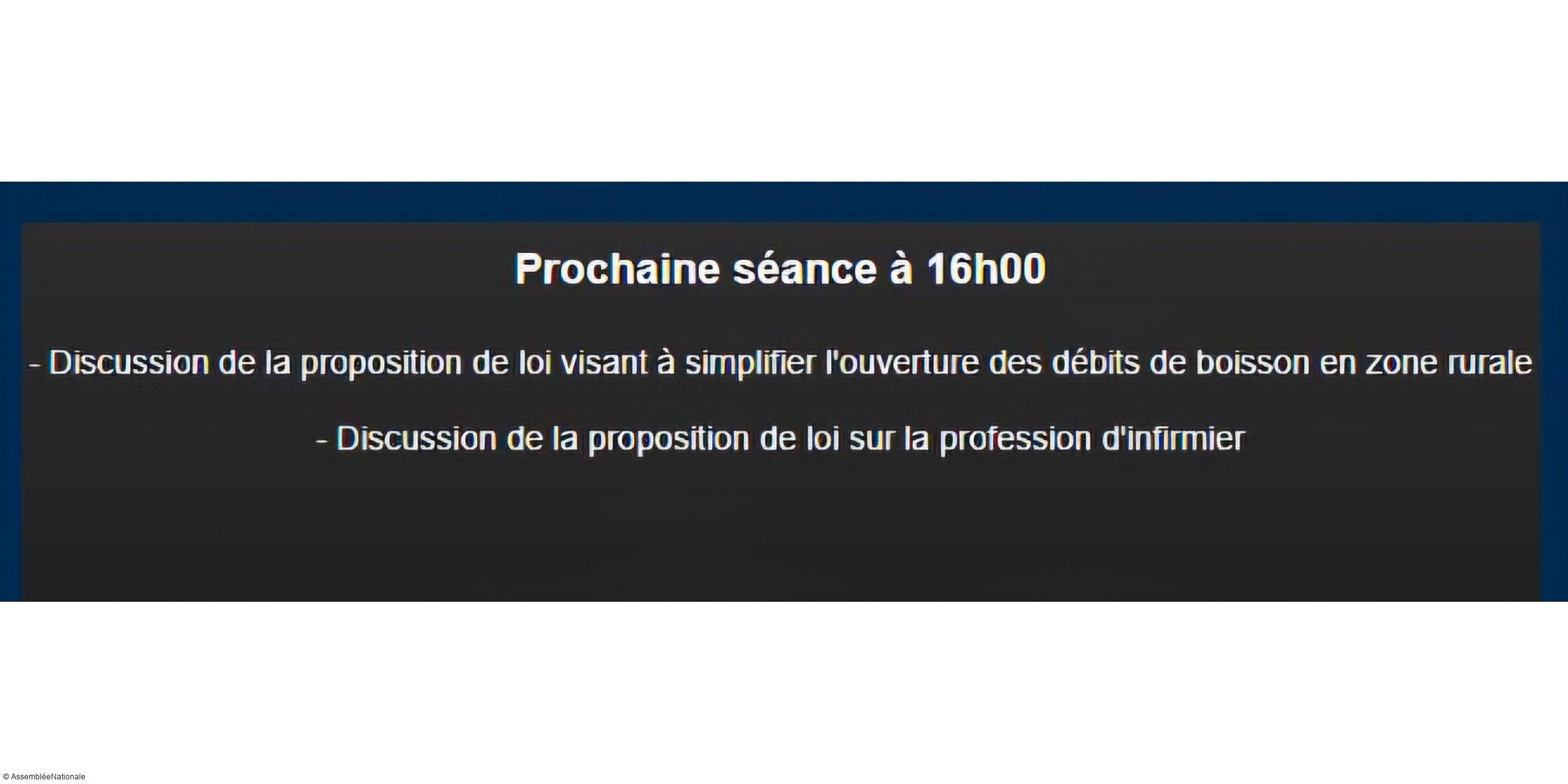 Réforme de la profession infirmière : l’Assemblée nationale examine l’accès direct à titre expérimental