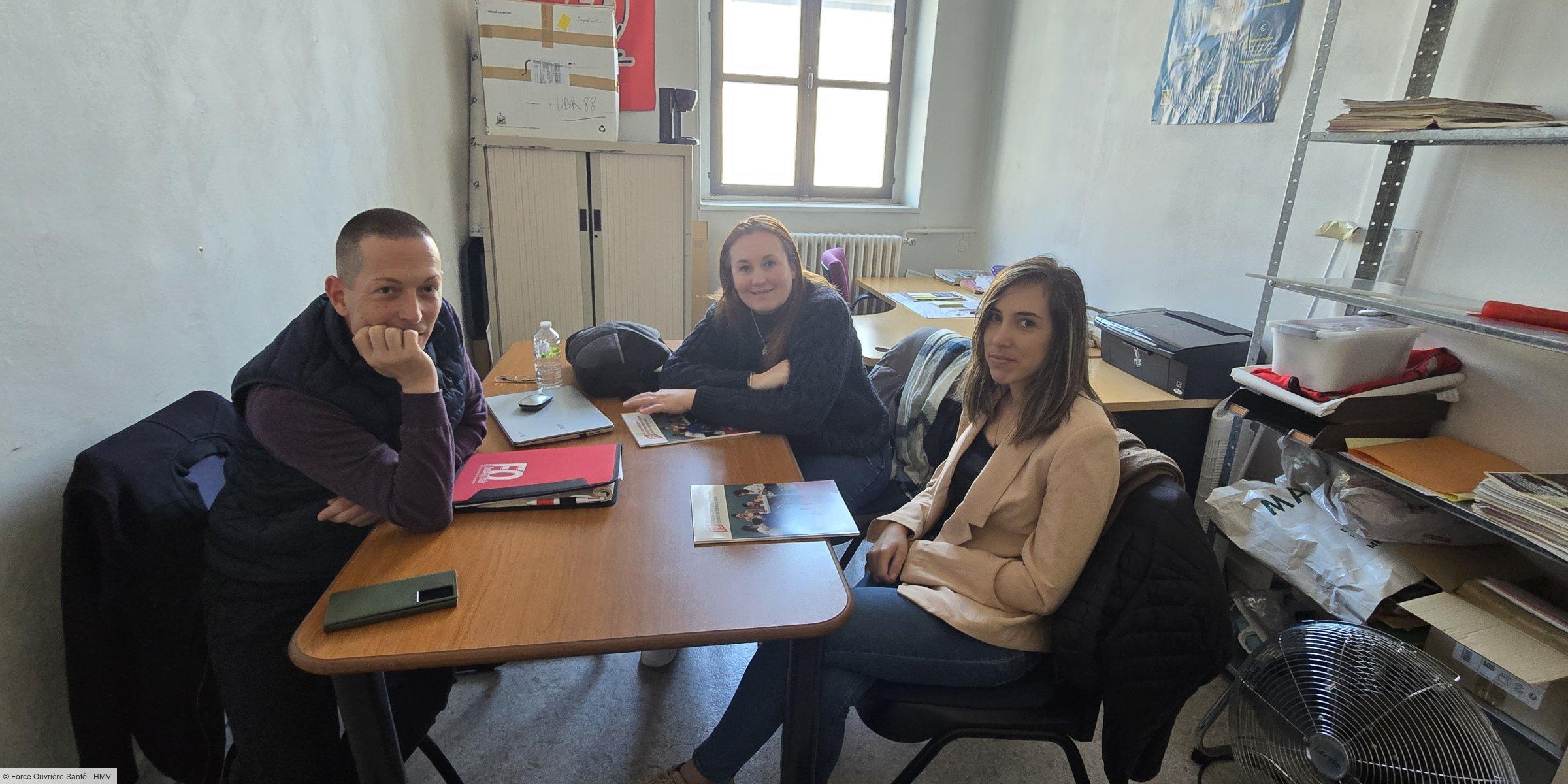 Une dynamique collective renforcée : rencontre avec les représentants FO du CHOV