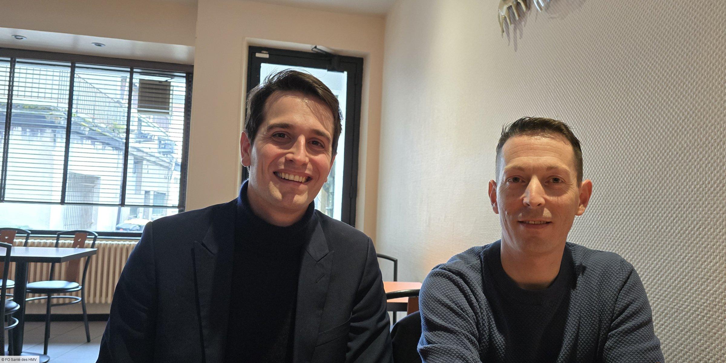 Rencontre trimestrielle : Le député à l'écoute de FO Santé des HMV