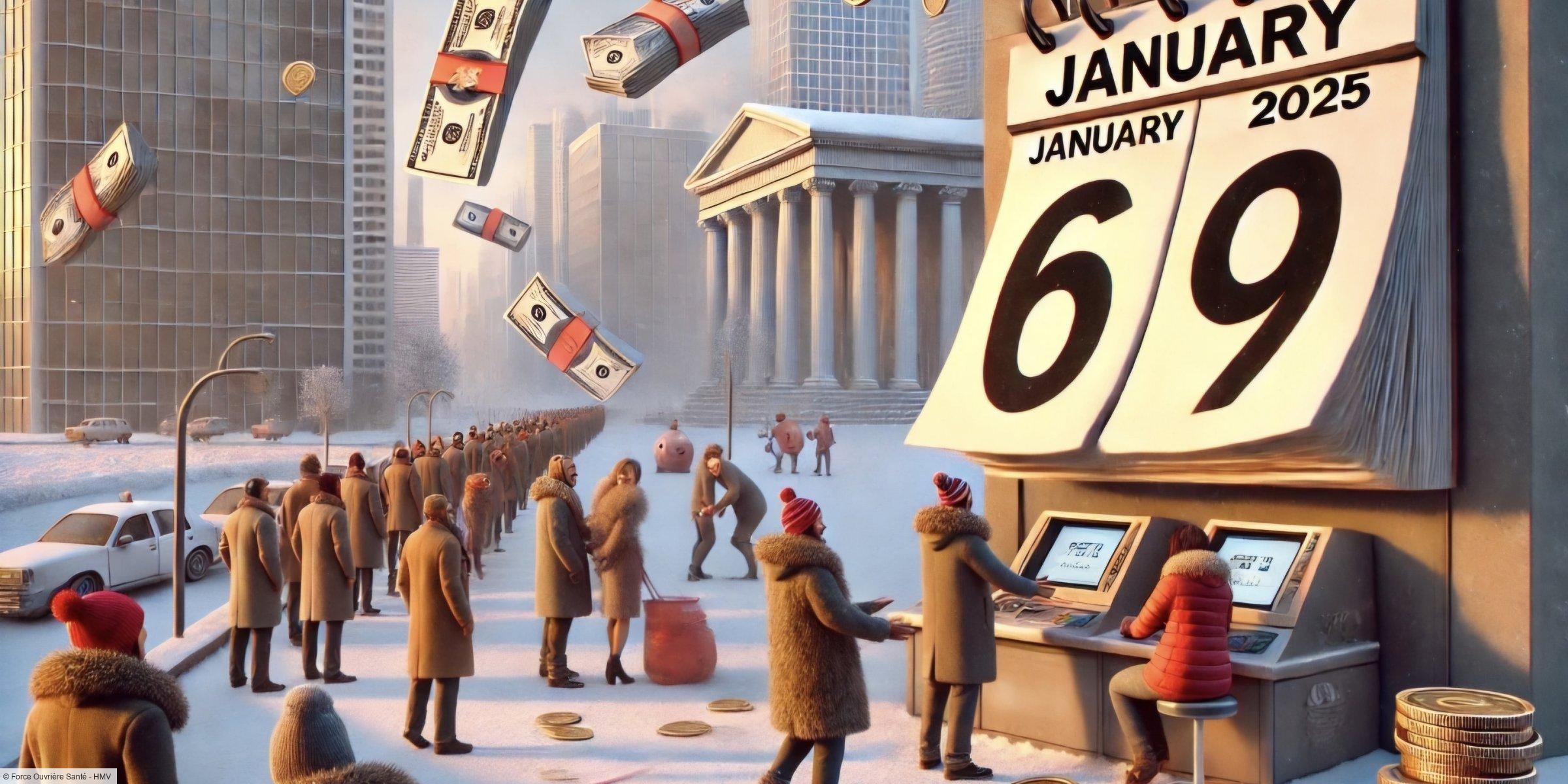 Ressenti bancaire : 69 janvier 2025, la nouvelle échelle du temps
