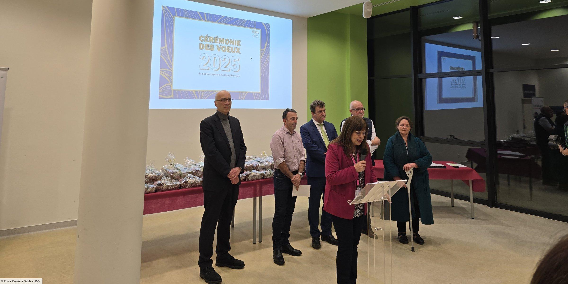 Retour sur la cérémonie des vœux 2025 au Centre Hospitalier de Saint-Dié-des-Vosges