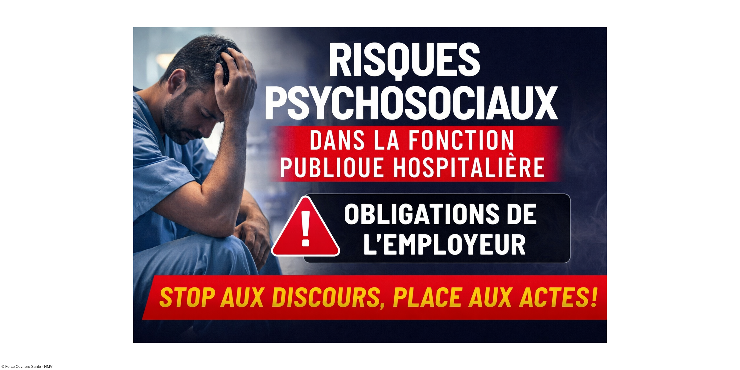 Risques psychosociaux : stop aux discours, place aux actes !