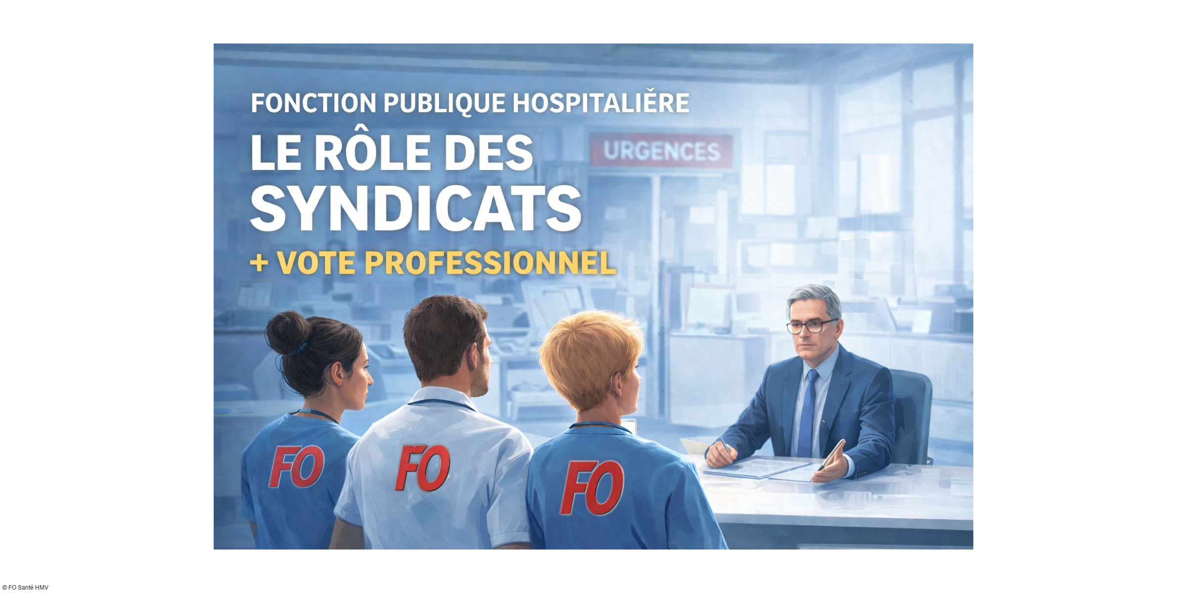 A quoi servent vraiment les syndicats à l'hôpital… et pourquoi votre vote est essentiel ?