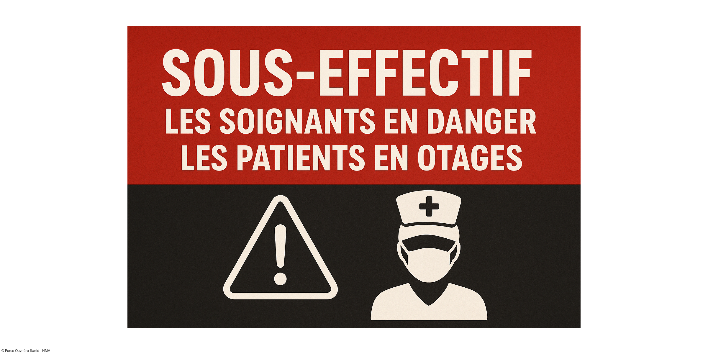 Sous-effectif : les soignants en danger, les patients en otages