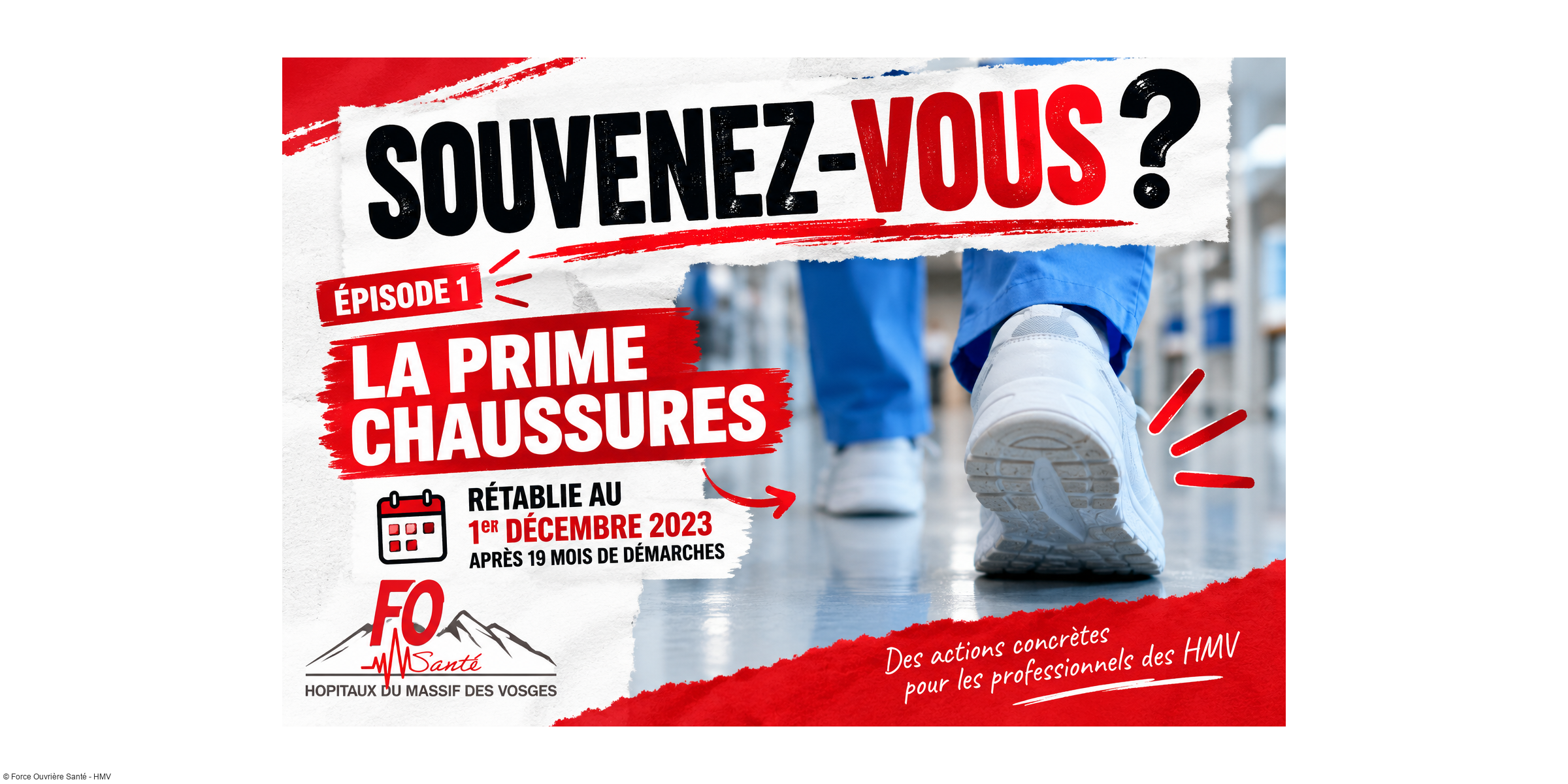 SOUVENEZ-VOUS ? #1 - La prime chaussures : 19 mois de démarches pour la rétablir
