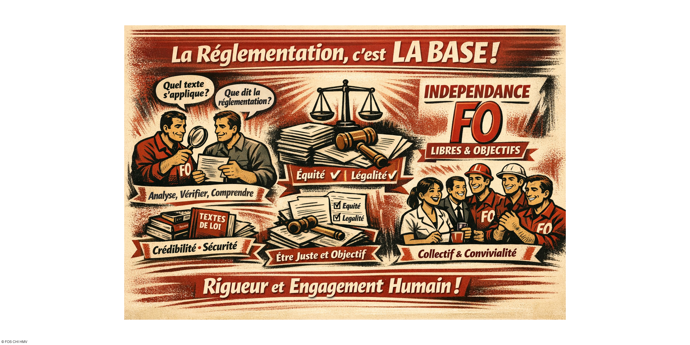 Un travail fondé sur la rigueur... une ambiance toujours conviviale.