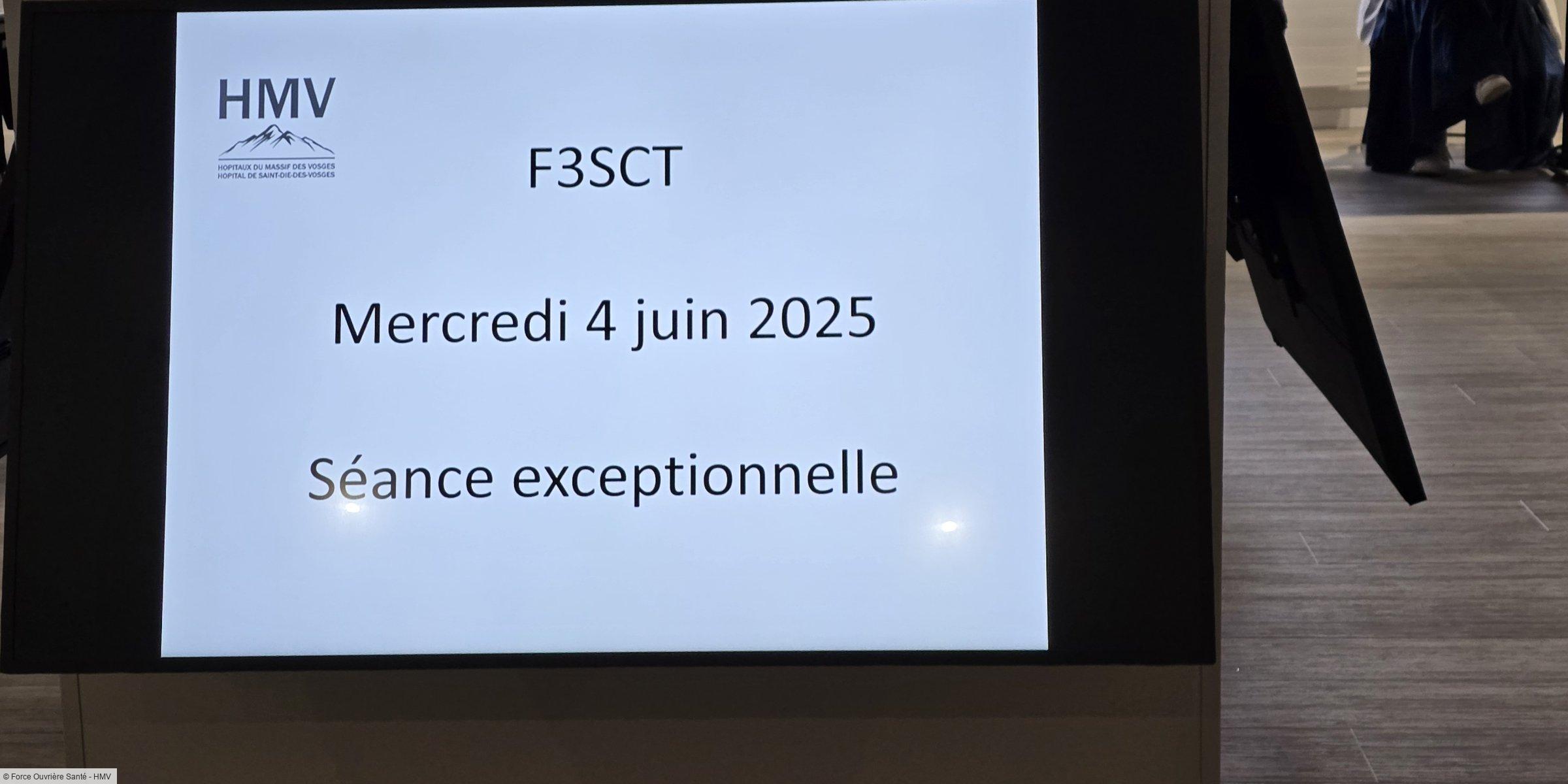 Validation en F3SCT du passage en 12H du service de médecine A