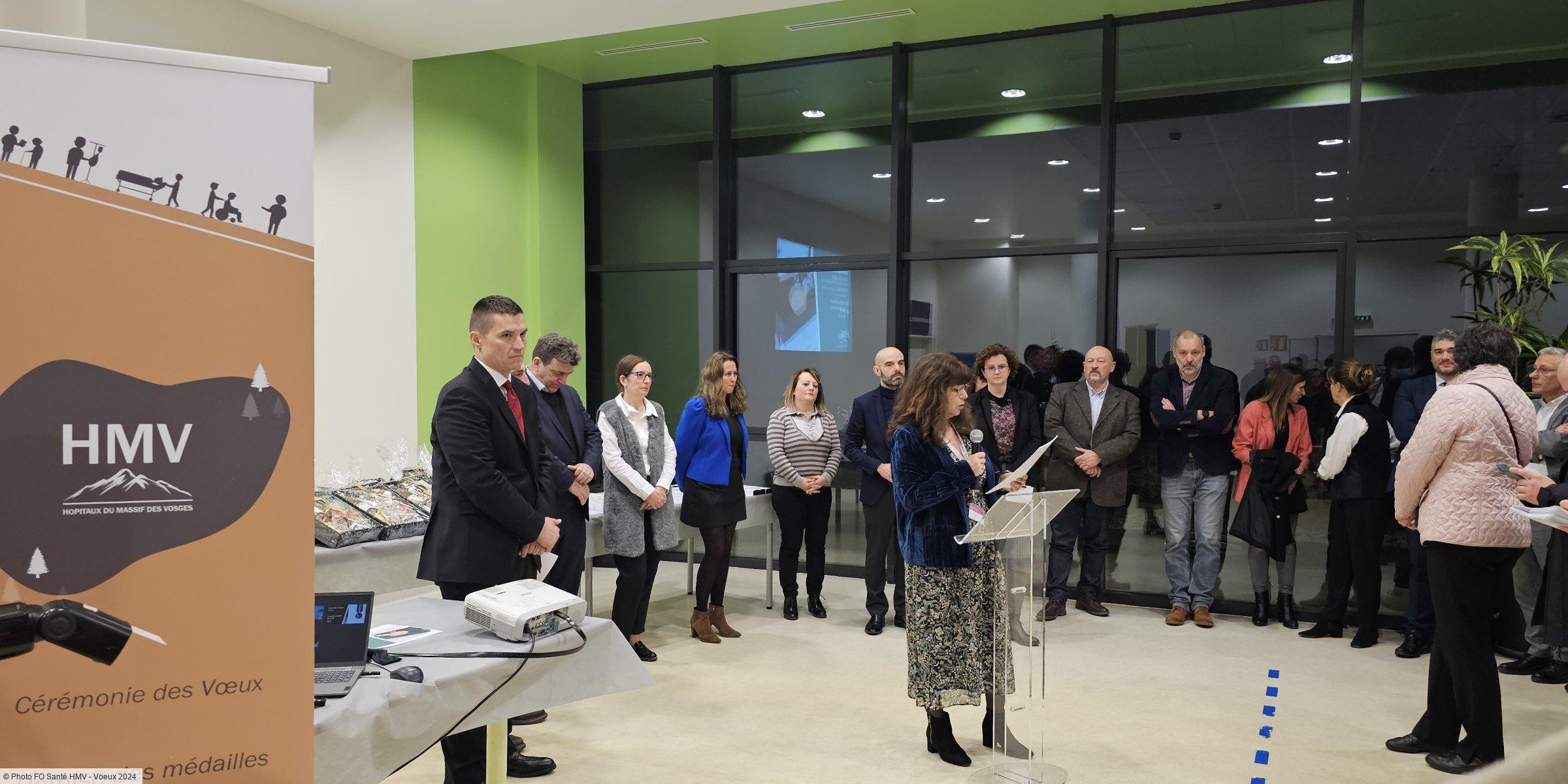 2024: Les Vœux Inspirants de Madame la Directrice des HMV à Saint-Dié des Vosges